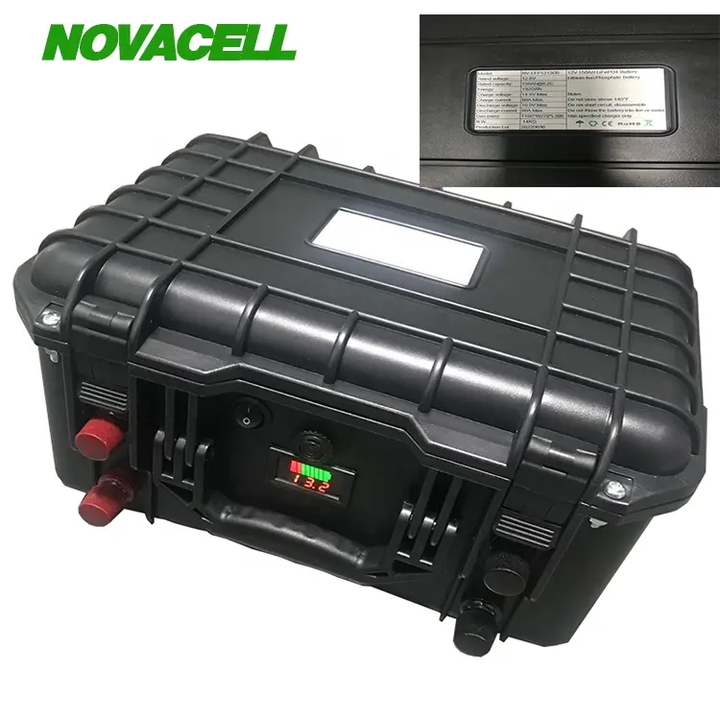 Lifepo4 Battery Pack 24V 100Ah 4000 Cycles Marine Boat Backup Power NOVACELL