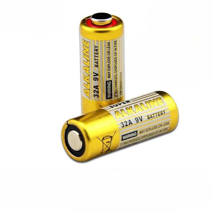 L822 32A/29A 9V 25mAh Non-Rechargeable Alkaline Battery for Garage Door Remote Control, Reading Pen, and Consumer Electronics NOVACELL