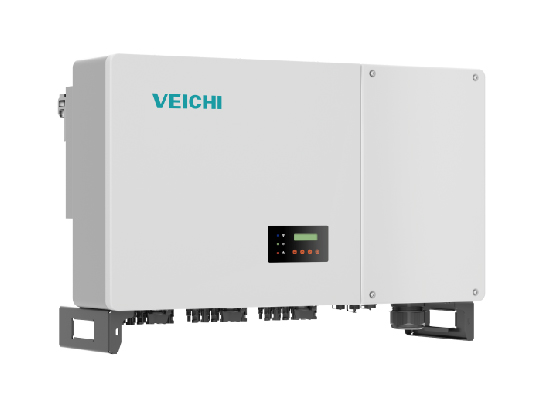 VST Series 100kW/110kW On Grid Solar Inverter 98.8% Max Efficiency 9 MPPTs Corrosion Resistant Smart Grid Compatible Commercial & Industrial Use Veichi