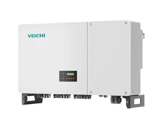 VST Series 100kW/110kW On Grid Solar Inverter 98.8% Max Efficiency 9 MPPTs Corrosion Resistant Smart Grid Compatible Commercial & Industrial Use Veichi