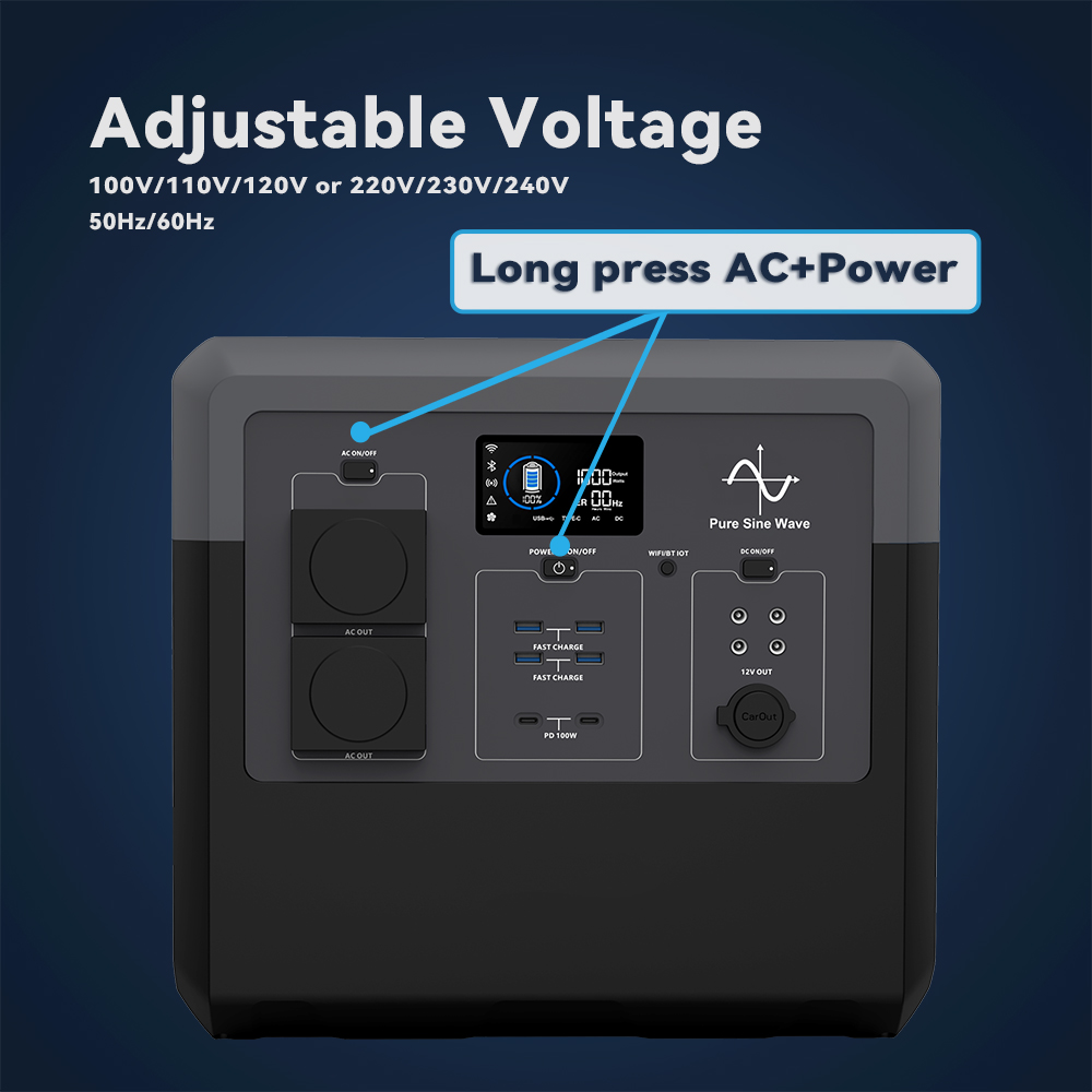 PORTABLE POWER STATION-BP2400