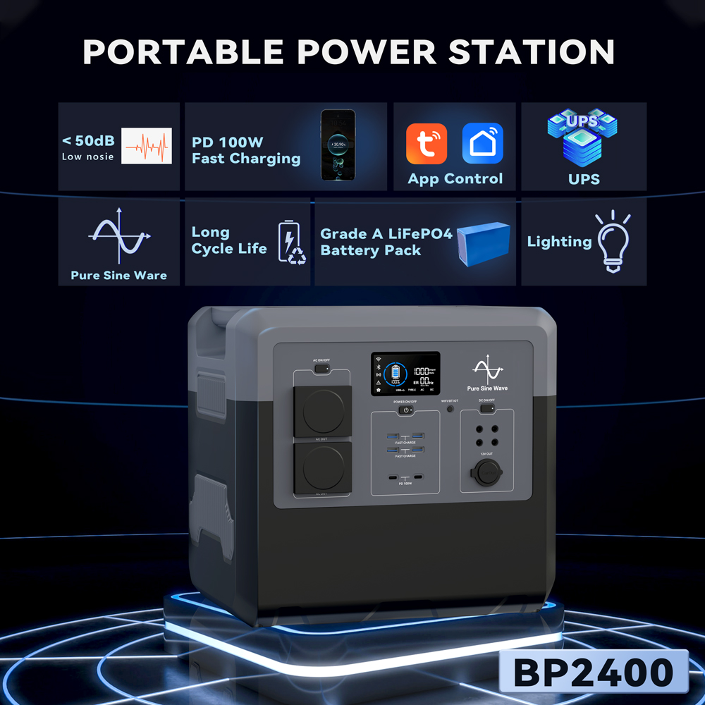 PORTABLE POWER STATION-BP2400