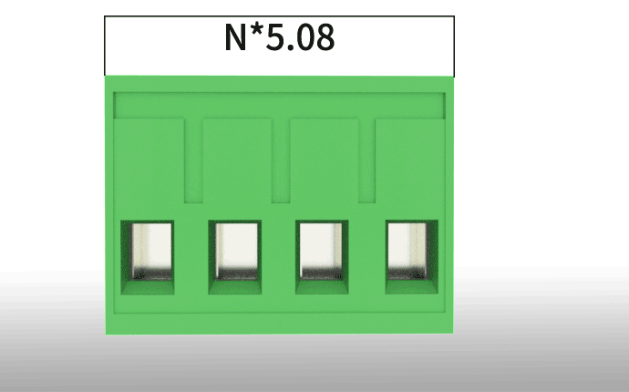 Pluggable Terminal Block KF2EDG-X-5.08mm 300V UL 15A UL -40℃ to +105℃ For Energy Storage & Battery Systems