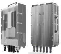 Telecom Power System Outdoor Cabinet 2200x750x750mm IP55 RAL7035 with DC Inverter AC Input Lithium Battery Backup 48V/100Ah for 5G Base Station ZTT