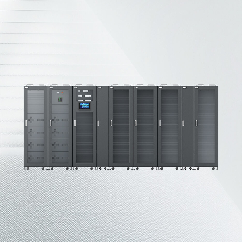YMK Module R Series Integrated Cabinet All-in-Row Design for Power Distribution and UPS Integration Prefabricated Data Center Cabinet for Edge Data Centers and SME Server Rooms