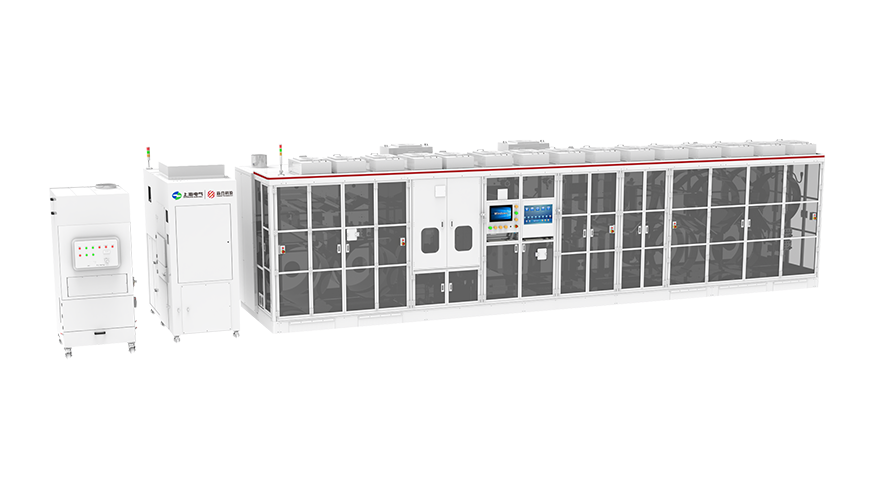 Laser Notching and Slitting Integrated Machine High-Precision Electrode Cutting with Dust Removal System for Battery Manufacturing in Energy Storage