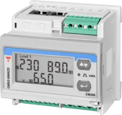 Three-phase Energy Analyzer 160-240 V L-N 277-415 V L-L 630A RS485 Modbus RTU Pulse Output for Power Monitoring Gavazzi Automation