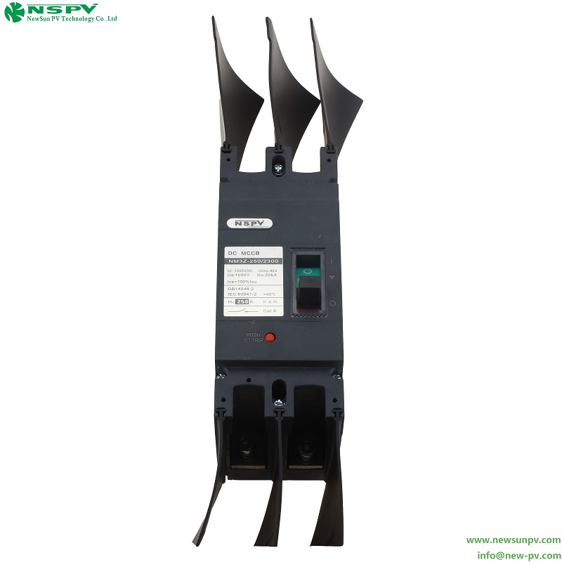 Solar MCCB High Breaking Capacity Circuit Breaker for Overload and Short Circuit Protection in Solar Systems