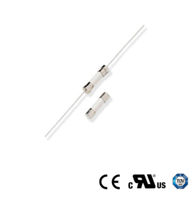 VF477/VF477-P Ceramic Body Time-Lag Fuse 5X20mm 500V/600V 63mA-25A for Energy Storage and Battery Systems