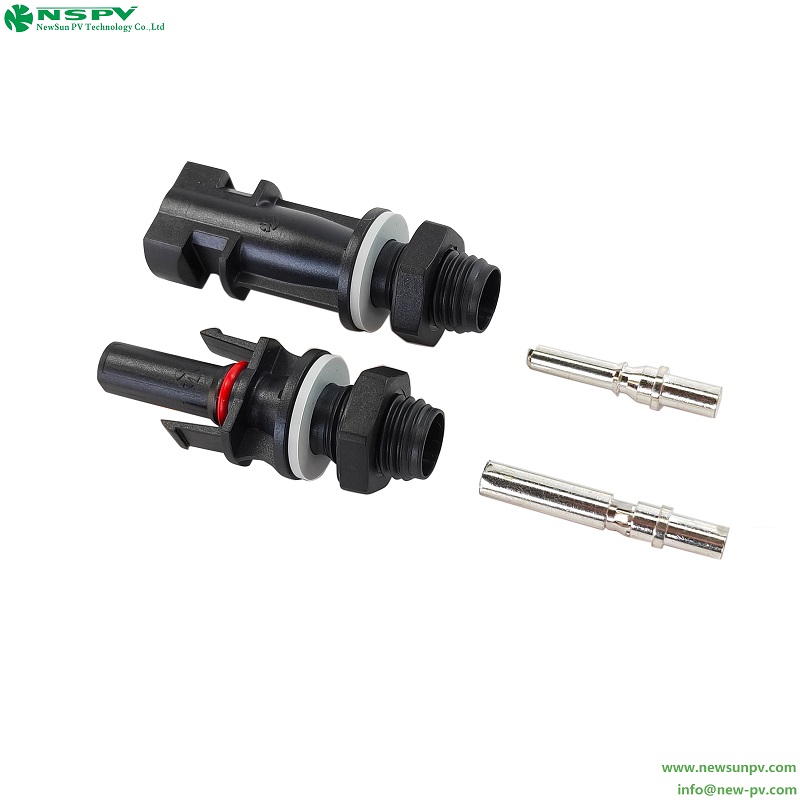 Solar 1500VDC PV4.0 DC Panel Connector 35A IP68 Waterproof Solar Cable Connector for Photovoltaic Systems