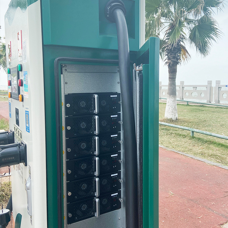 100-200VDC Power Module High Efficiency High Power Density EV Charger Station for Constant Power Range