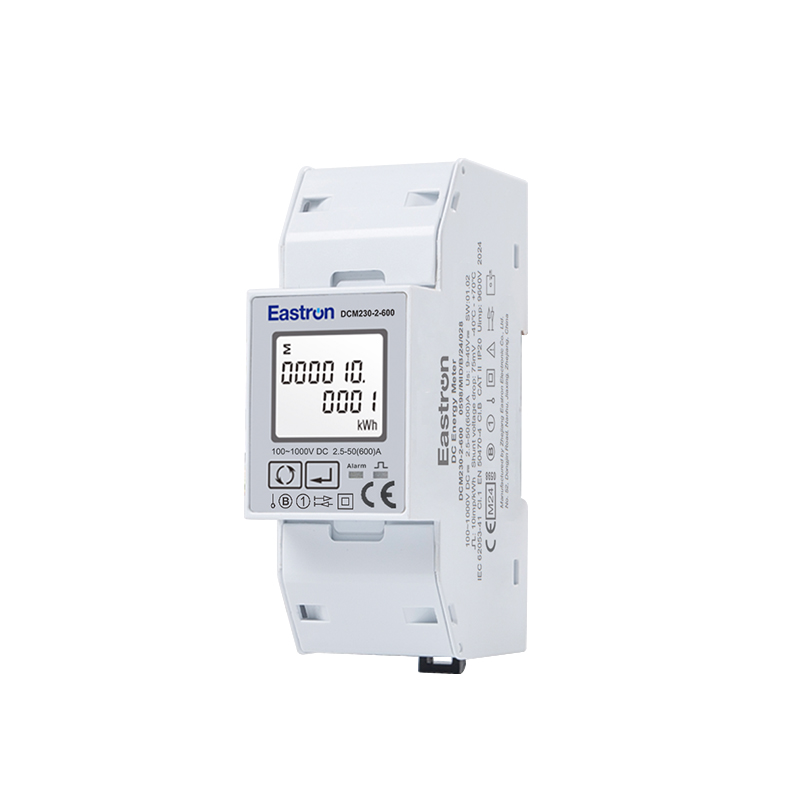 DC Energy Meter 400A Shunt MID Approved Bi-Directional Measurement for EV Chargers RS485 Modbus Communication