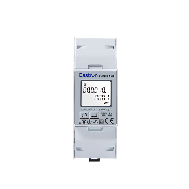 DC Energy Meter 400A Shunt MID Approved Bi-Directional Measurement for EV Chargers RS485 Modbus Communication