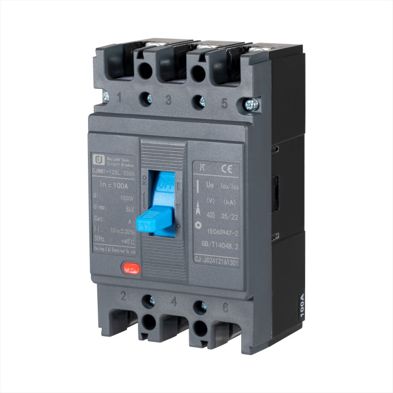 Factory Wholesale M1-125L 3300 MCCB Moulded Case Circuit Breaker for Power Distribution and Electrical Fault Protection