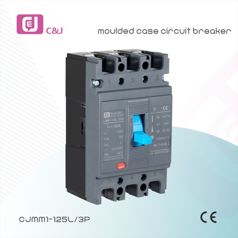 Factory Wholesale M1-125L 3300 MCCB Moulded Case Circuit Breaker for Power Distribution and Electrical Fault Protection