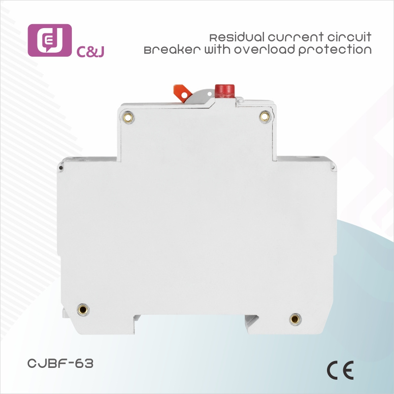 Residual Current Circuit Breaker 3P+N 6kA High Break Capacity for Low-Voltage Electrical Systems Protection
