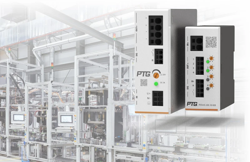 Multi Channels ECB Overload and Short Circuit Protection Electronic Circuit Breaker for Industrial Control Applications PTG Corporation