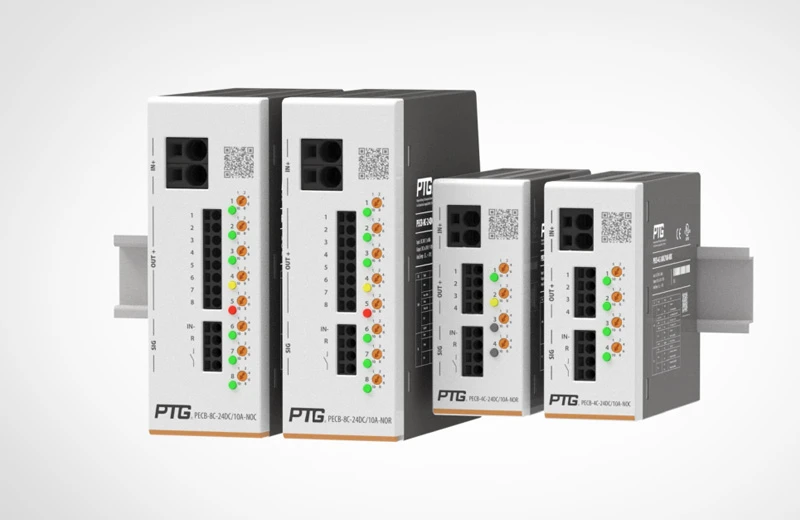 Multi Channels ECB Overload and Short Circuit Protection Electronic Circuit Breaker for Industrial Control Applications PTG Corporation