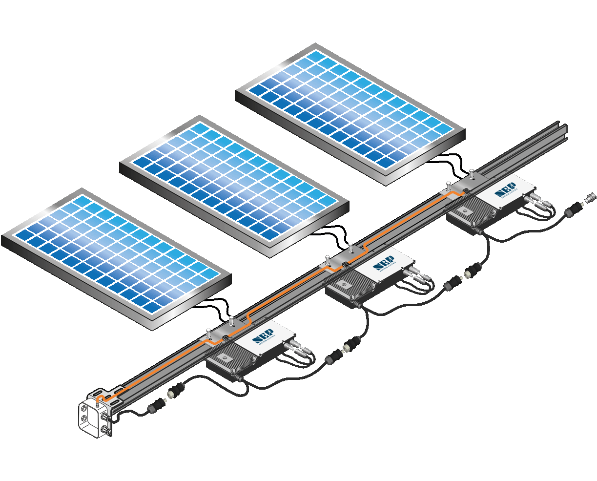 BDM 500 MACRO-INVERTER 95% Efficiency Solar PV Grid-Tied Inverter for Residential and Commercial Applications