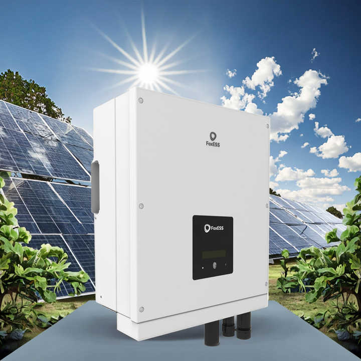 FOXESS 20kW Grid-Tied Solar Inverter Dual MPPT Three Phase On-Grid PV System T10 1.0