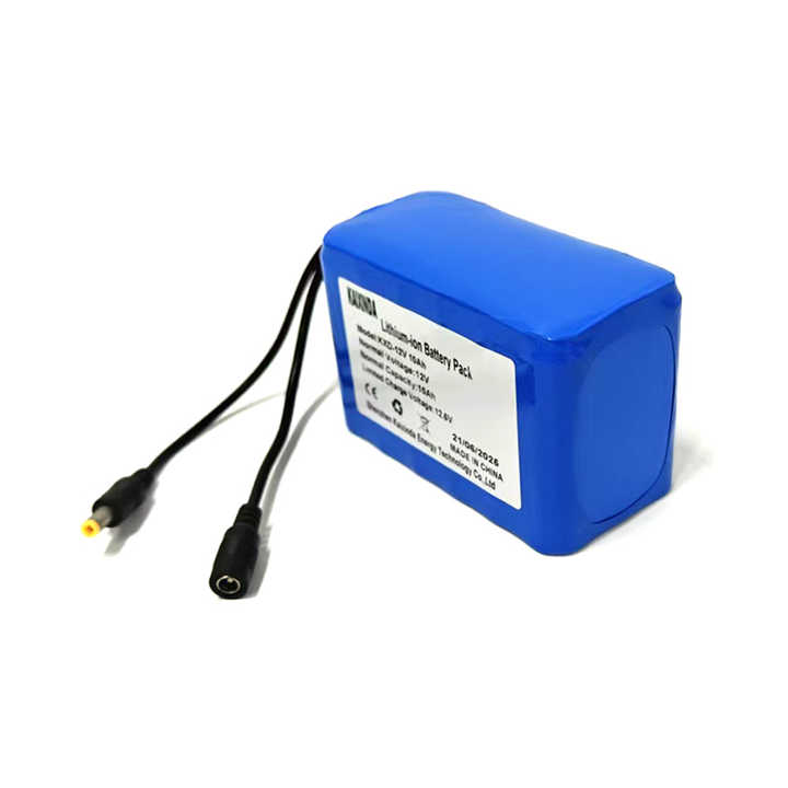 12V 10Ah Li-ion Battery Pack 3S4P 18650 High Energy Density Rechargeable for Power Tools Solar Storage Systems KXD