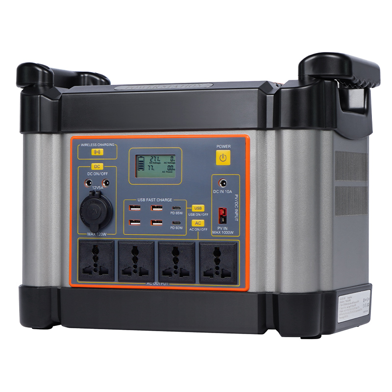 SRYG1000 External AC Charging 25.9V40AH 1036WH 1kW Max 2kW Power Backup Portable Energy Storage for Home and Outdoor Use