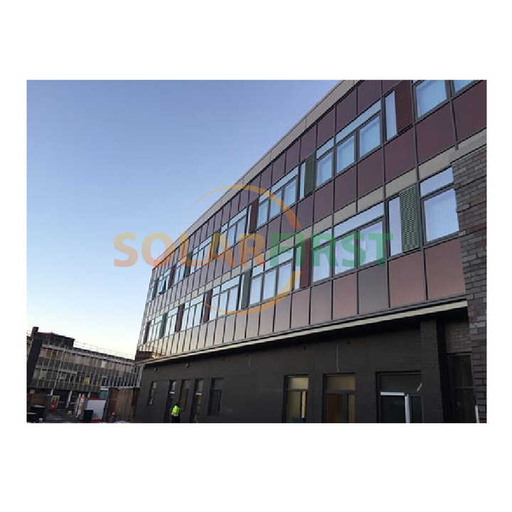 High-Quality BIPV Thin Film Solar Panel 60% Transparency Greenhouse PV Module with CdTe Technology Solarfirst