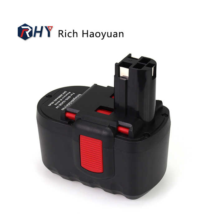 Replacement Power Tool Battery 24V 2500mAh 3000mAh Ni-MH for Bosch BAT030 BAT031 BAT240 BAT299 Power Tools RHY