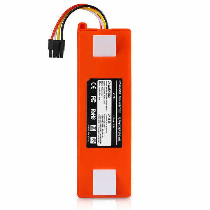 14.4 5200mAh Lithium Ion Battery for Robotic Vacuum Cleaner Replacement for Xiaomi Robot Roborock