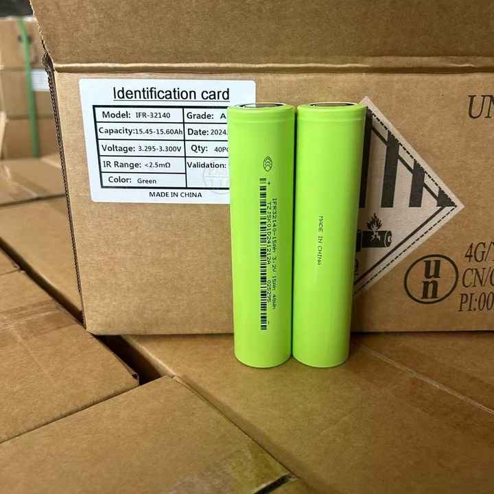 Lithium Ion Battery IFR 33140 15Ah 3.2V LiFePO4 Solar Energy Storage System for Electric Vehicles KXD