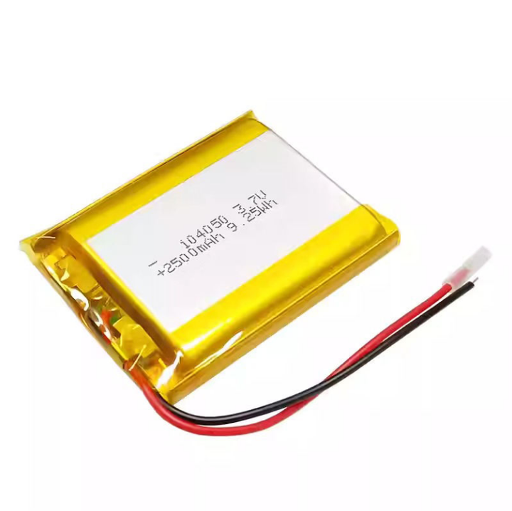 Rechargeable GPS Lithium-ion Polymer Battery 104050 2400mAh 2500mAh 3.7V LiPo 104050 for Power Tools Consumer Electronics KXD