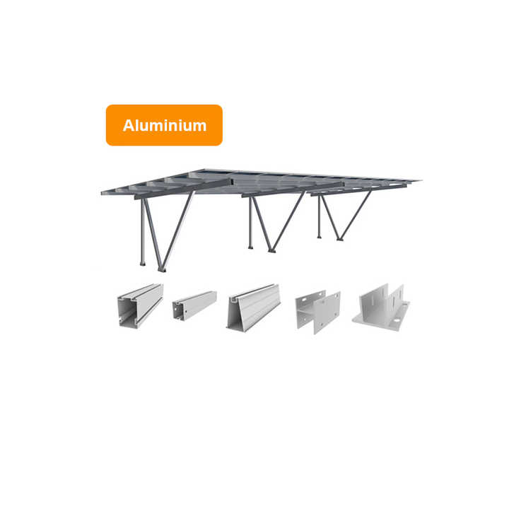 Solar Carport Mounting System Waterproof Aluminum Structure for Home Solar Installation SolarFirst