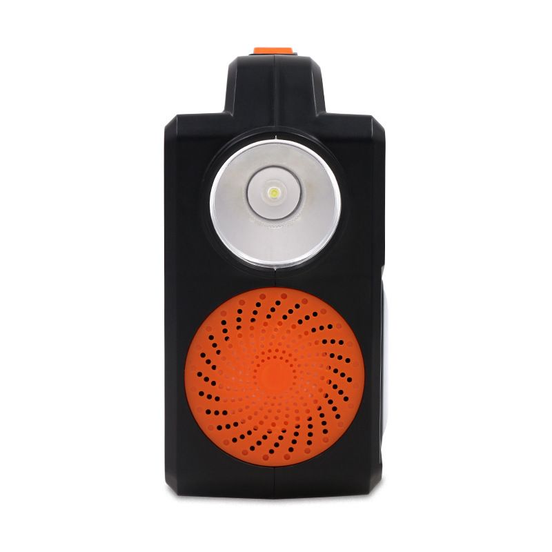 Portable Outdoor Camping LED Light Kit Rechargeable Solar Panel Generator with Lead Acid Battery PWM Controller for Home Use