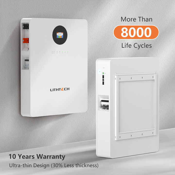 5kWh 10kWh 15kWh Solar Storage System 51.2V Home Inverter with LiFePO4 Battery 48V 100Ah 200Ah 280Ah Power Wall for Residential Energy Storage LITHTECH