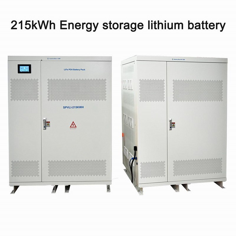 Commercial Storage System 50-215kWh High-Capacity Modular Battery Energy Storage for Solar Power Backup and Grid Applications
