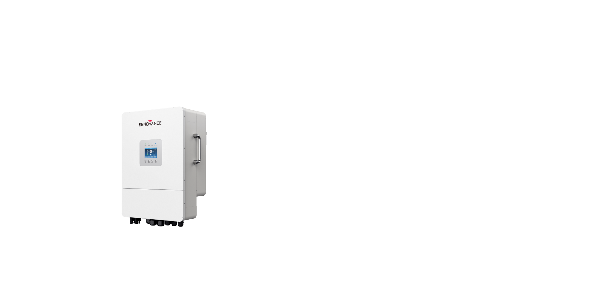 6kW Single-Phase Hybrid Inverter High Efficiency Solar PV Storage System for On-Grid and Off-Grid Applications
