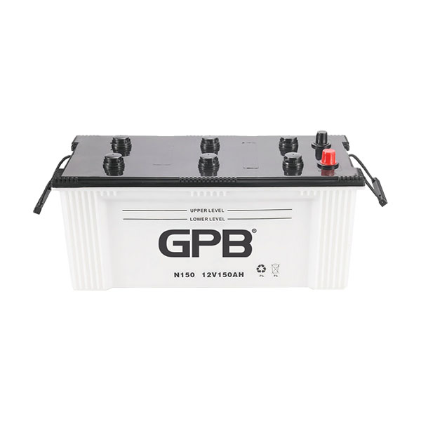 Dry Charged Battery High Capacity Long Life 12V 55AH 75AH 120AH 150AH Heavy Duty Auto Truck Battery