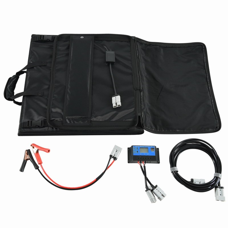 FPSS-100W-B High-Efficiency N-Type Cell Solar Power System for Outdoor Camping Hiking 4WD Adventures