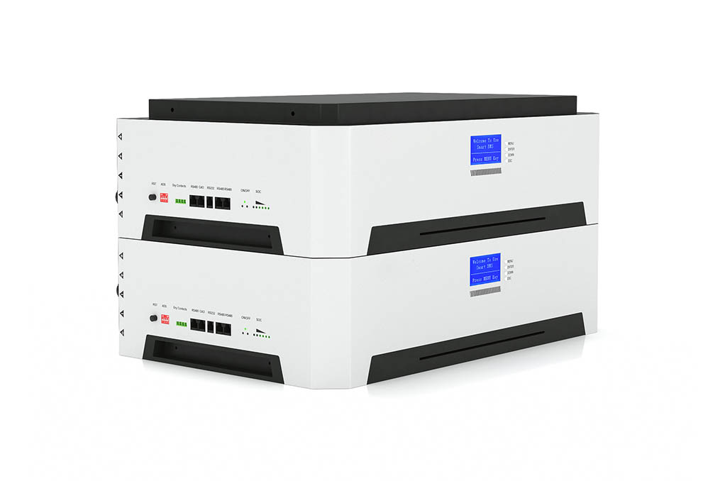 Stacked Battery High-Performance Integrated Energy Storage System for Home and Commercial Use