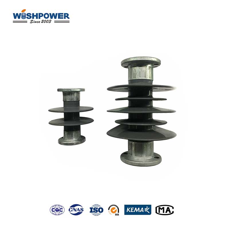 Composite Line Post Insulator High Voltage Insulation for Transmission and Distribution Lines WISHPOWER