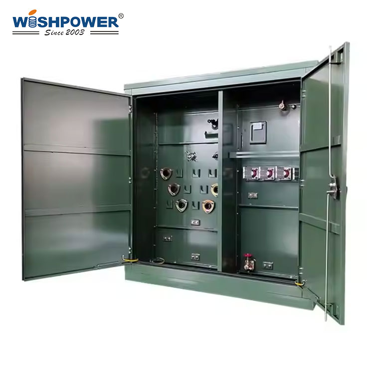 Padmounted Transformers Sealed Underground Distribution Systems for Residential and Commercial Use WISHPOWER