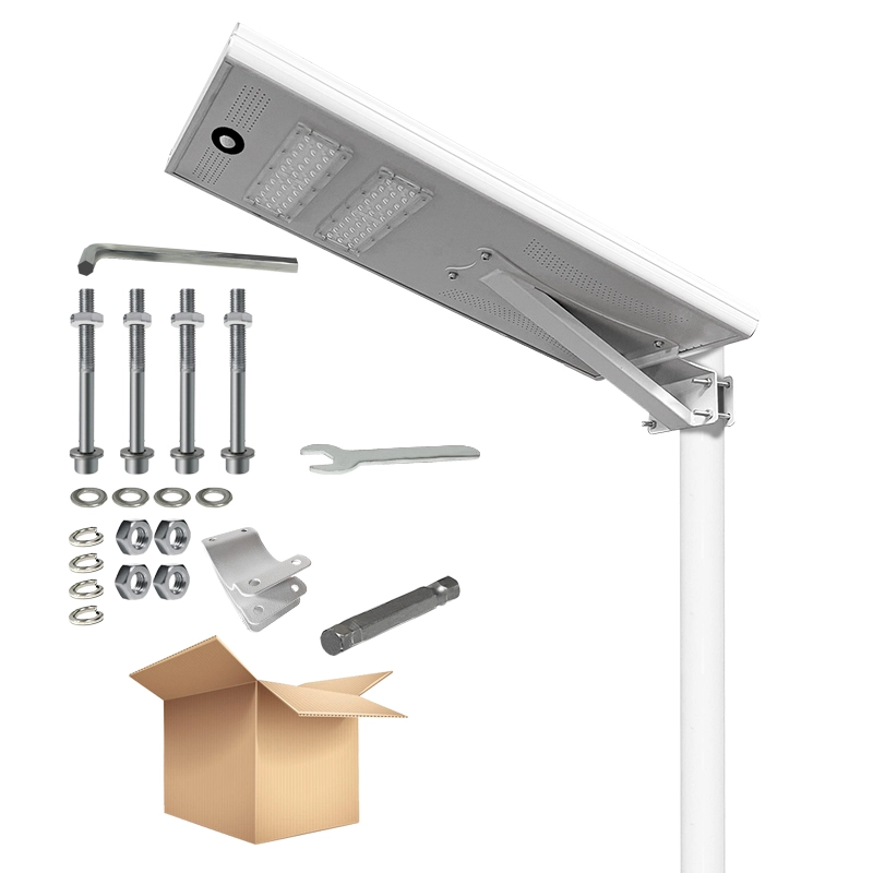 60W Solar Street Light High-Efficiency LED IP65 Waterproof Motion Sensor Outdoor Lighting AL-Apollo Series