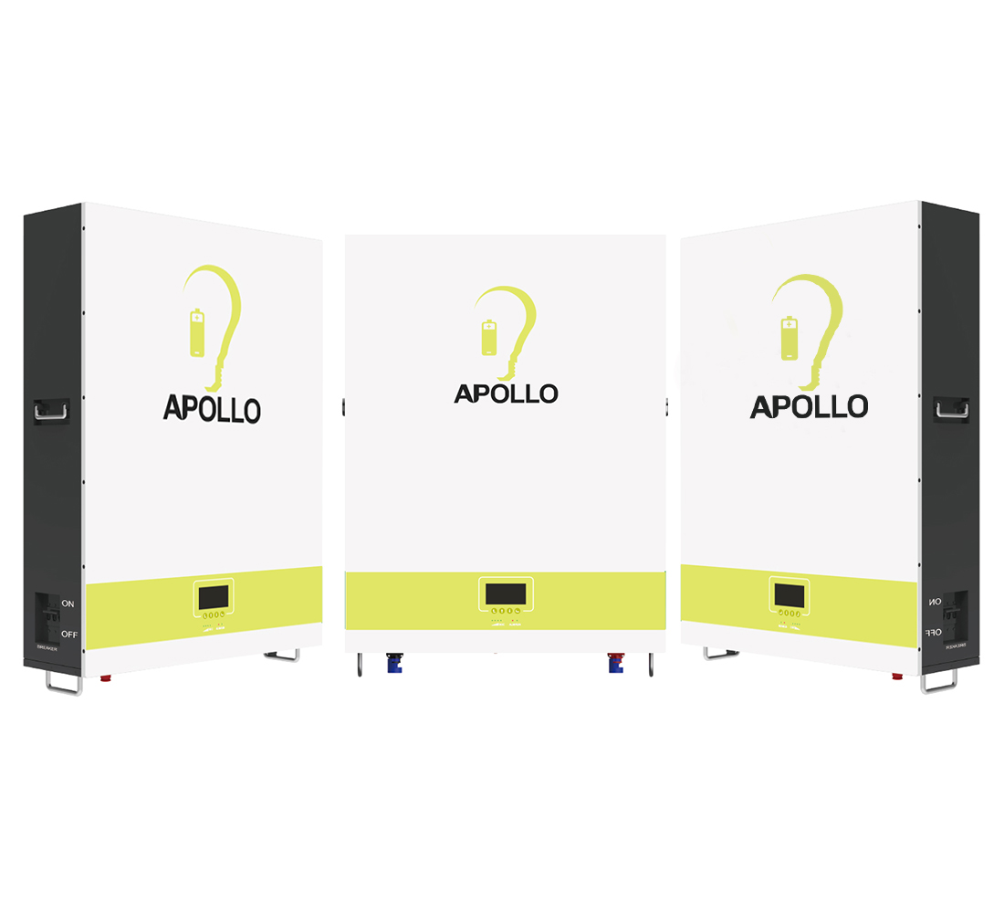 APOLLO Energy High Power 10.24kWh LiFePO4 Battery 51.2V 200Ah for Solar Home Energy Storage Systems