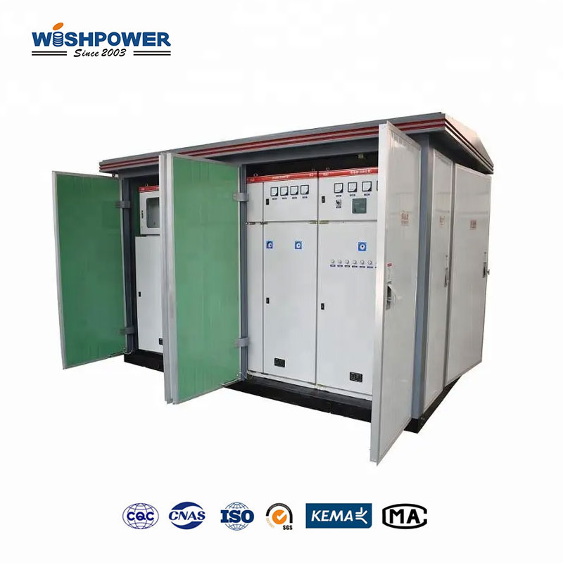 DWK Substation Reactive Power Automatic Compensation Device Voltage Reactive Power Control 6kV 10kV 2000kvar High Voltage Power Quality Stabilization WISHPOWER