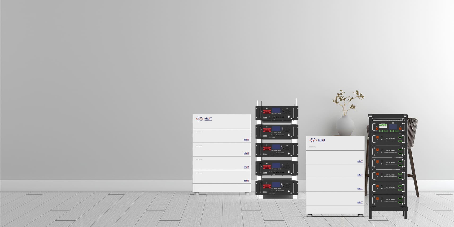 Household Energy Storage LV U Series Low Voltage Modular Expandable Off-Grid Hybrid System