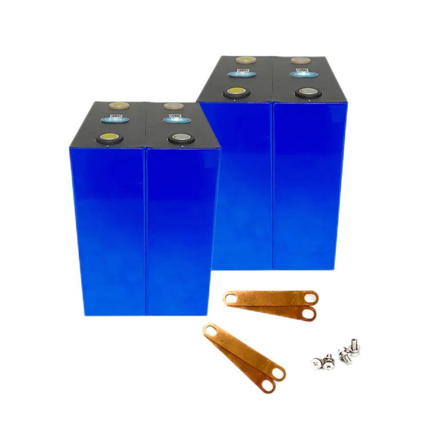 4PCS Primastic Lithium Battery Cell 3.2V 280Ah LiFePO4 for Solar Energy Storage Golf Carts and Electric Vehicles WENREY