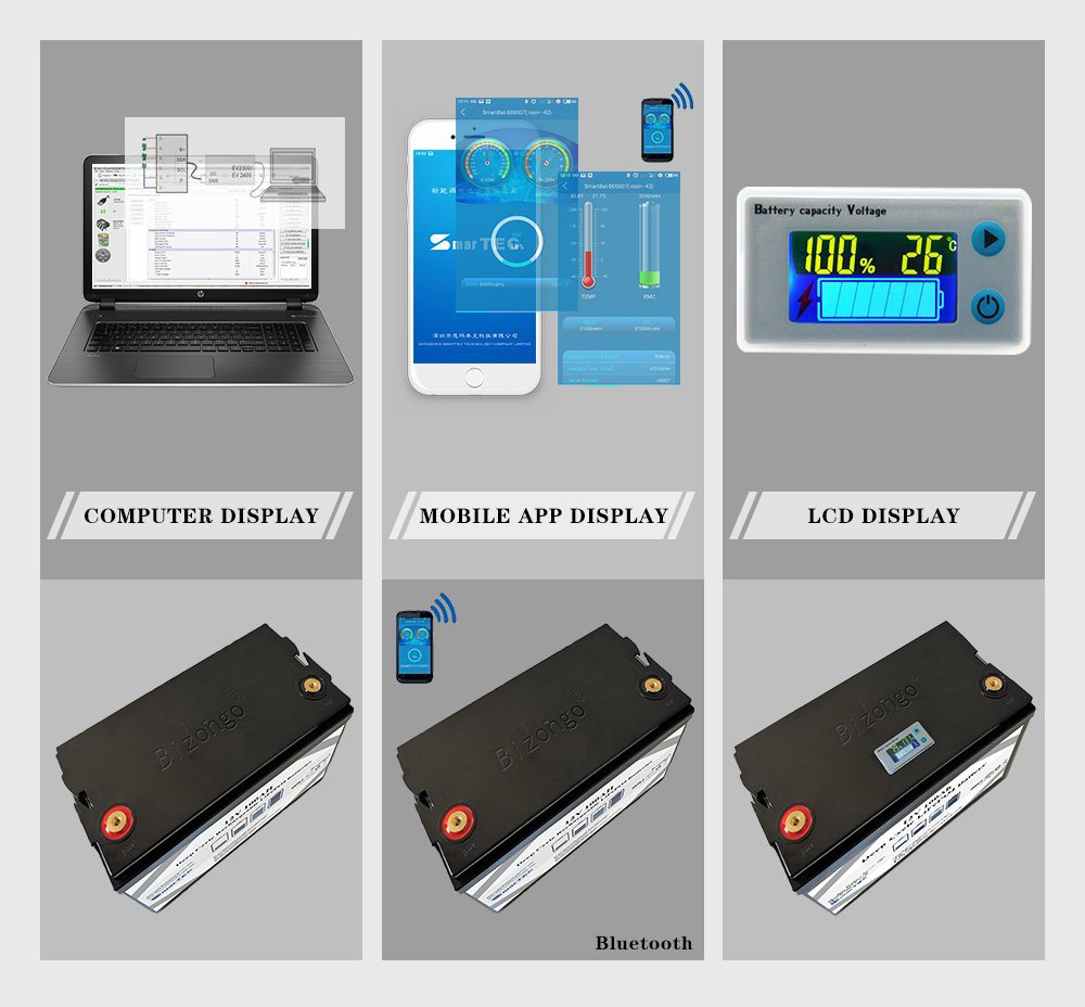 24V 200AH RV Battery High Energy Density Long Cycle Life for Renewable Energy Systems and E-Mobility Applications SmarTEC