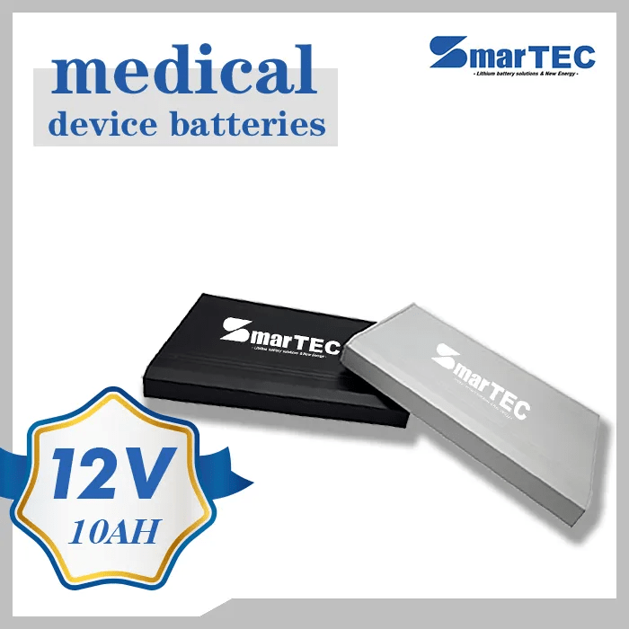 12V 10Ah Rechargeable Ventilator Battery Li-ion Medical Respiratory Equipment Power Backup SmarTEC
