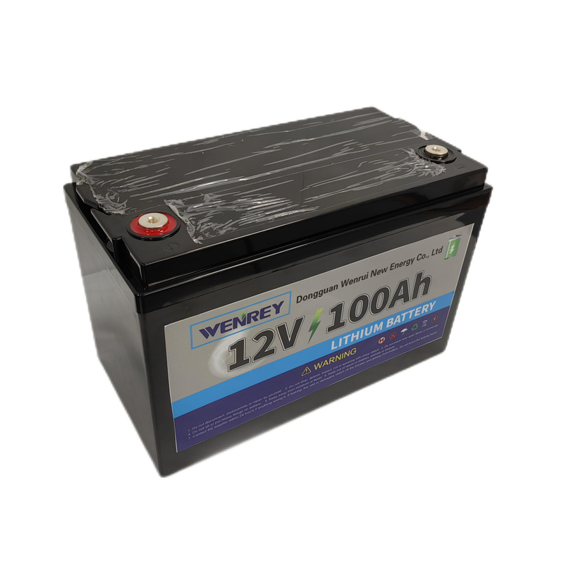 12V 100Ah Smart Solar Energy Storage Battery Pack Sodium Ion LiFePO4 Off-Grid Solar Systems WENREY