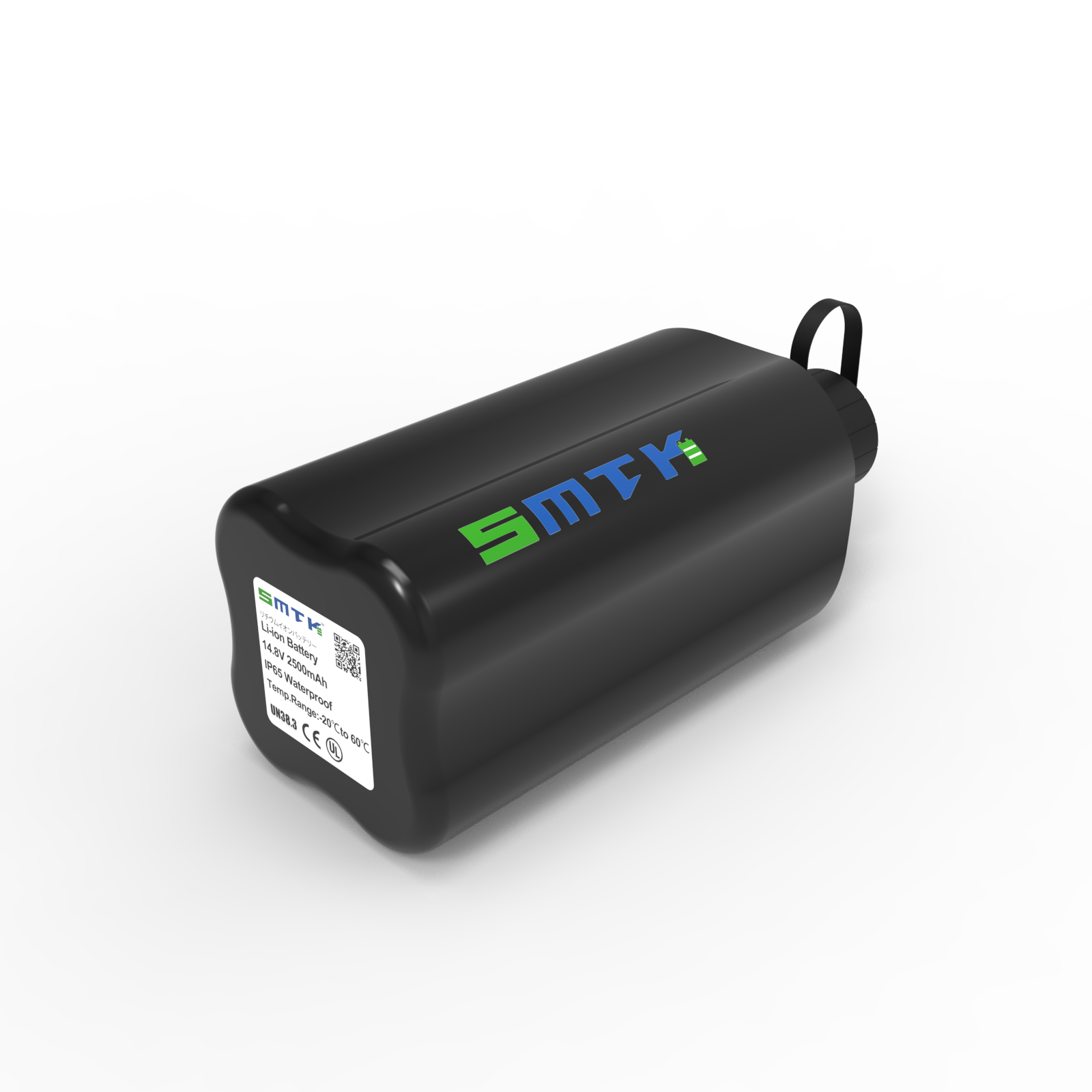 14.8V 2500mAh Li-ion Battery for Electric Reels with 2.5A Smart BMS and IP65 Waterproof Rating for Saltwater and Deep Drop Fishing Applications